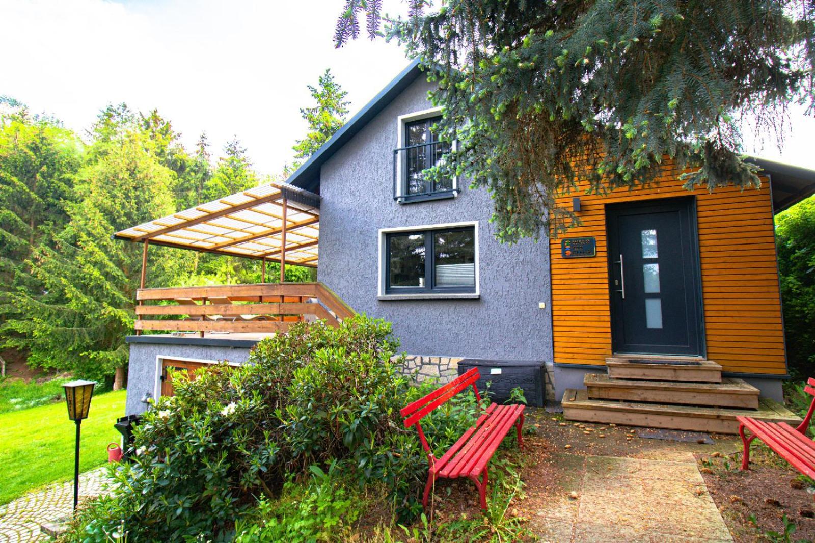 הוילה Garnsdorf Residenz Waldfrieden מראה חיצוני תמונה